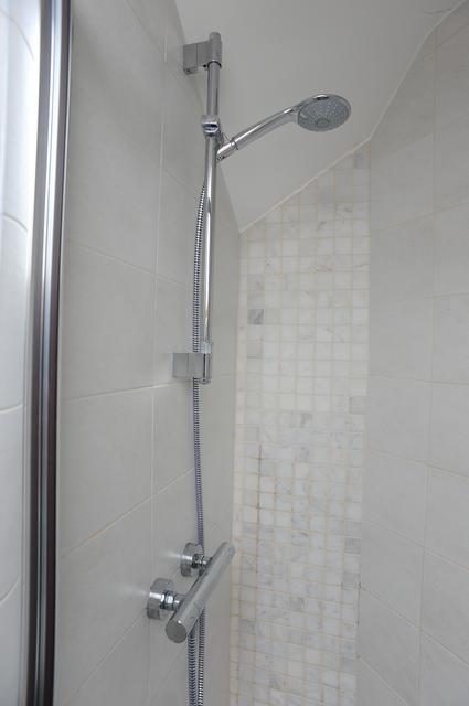 complicated shower cubicle in ensuite in loft conversion 
